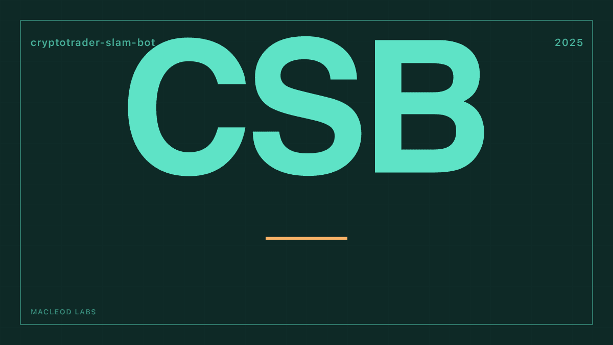 SLAM-Based Crypto Trading