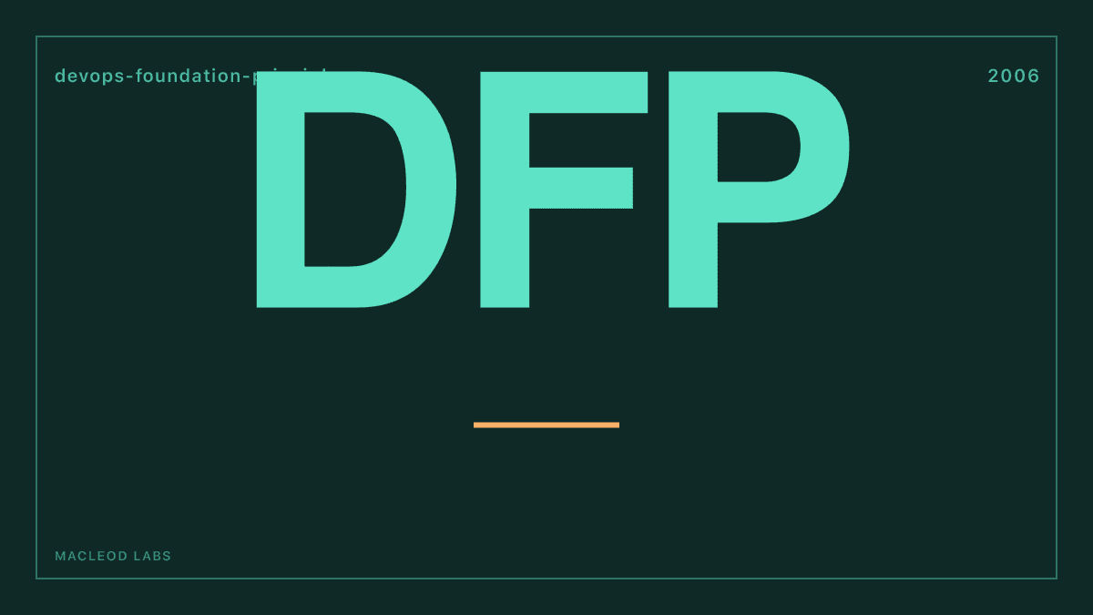 DevOps Foundation Principles